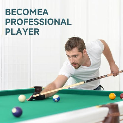HomeSeason Pool Cue Stick 58" Billiard Cue Sticks Professional Low Deflection Pool Sticks - color: 19oz with bag