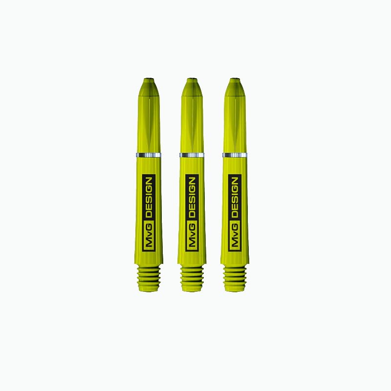 Winmau - Dart Stems Collection - Dart Shafts Multipack 5 Sets Per Pack (15 in Total) - Professional Darts Accessories and Sizes - Suitable for Steel Tip and Soft tip - style: MvG Signature