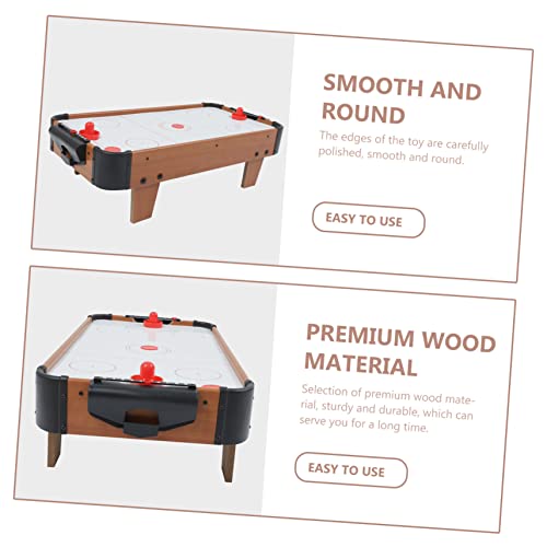 KESYOO 1Pc Mini Table Ice Hockey Game for Lightweight Portable Tabletop Competition with Durable Design Battery Flow for Indoor Fun