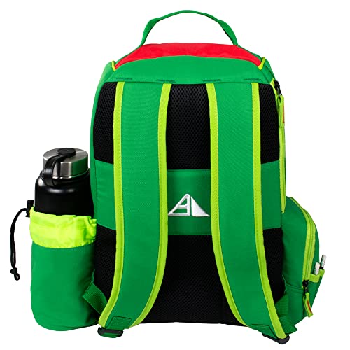 Axiom Discs Shuttle Disc Golf Backpack Bag (Choose Your Style and Color) - color: Watermelon Edition, style: Without Velcro Side Panel