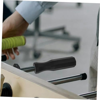 LIOOBO 6pcs Table Soccer Handle Grip Replacement Lightweight Ergonomic Design for Foosball Table Parts
