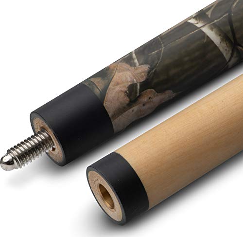 Viper Signature 57" 2-Piece Billiard/Pool Cue, Realtree Hardwoods HD Camo, 19 or 20-Ounce (Weight Will Vary)