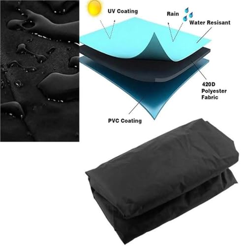 Foosball Table Cover 2pcs Foosball Table Cover Waterproof Soccer Resistant Indoor Outdoor