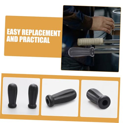 Toddmomy 2pcs Foosball Table Grip Handles Plastic Replacement for Table Soccer Game Compact Design for Home Office Use Fits Rods Foosball Accessories