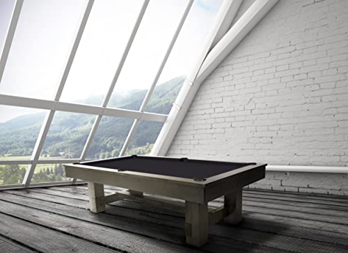 Plank & Hide - Monroe Billiard Pool Table - size: 8'