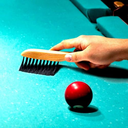 Felson Billiard Supplies 8" Nylon Bristle Under Rail Wooden Pool Table Brush