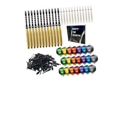 12-Pack Soft Tip Electronic Darts Set Safe Dart Accessories for Recreational Sports