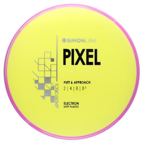 Axiom Discs Electron Pixel Simon Lizotte Edition Disc Golf Putter (Choose Your Firmness/Colors May Vary) - size: 165-170g, style: Soft