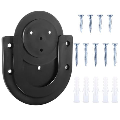 CyeeLife Dartboard Mounting Bracket,Dartboard Bracket Hanging Dartboards Professional,Black - size: O Shaped