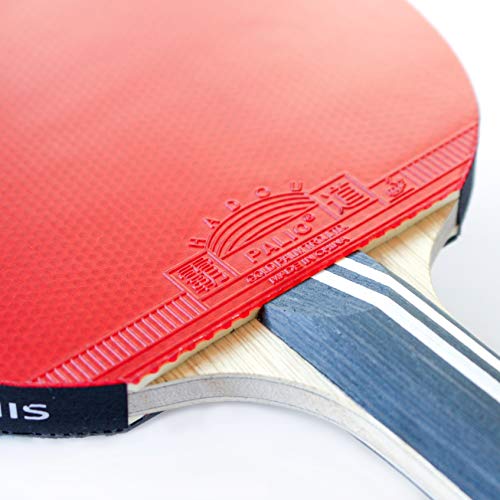 Palio Legend 3.0 Table Tennis Racket & Case | ITTF-Approved Advanced Ping Pong Paddle | Maximum Power, Speed & Spin - style: Single Bat