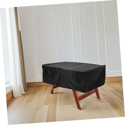 Hemoton Waterproof Oxford Cloth Foosball Table Cover Splashproof Pool Game Table Protector for Outdoor Use Sturdy Dust Cover