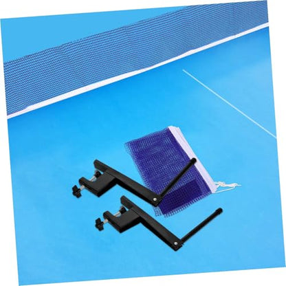 Abaodam Portable Table Tennis Net Set Posts Universal Elastic Mesh for Indoor and Outdoor Use Retractable Design for Easy Setup for Training and Competition