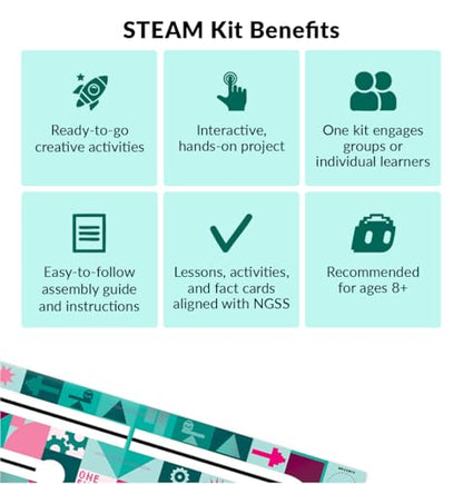 Ozobot OzoGoes On A Seesaw STEAM Kit | Ages 8 and Up | Learn Simple Machines, Levers, and Critical Thinking | Hands-On STEM Learning for Classrooms and Homeschool