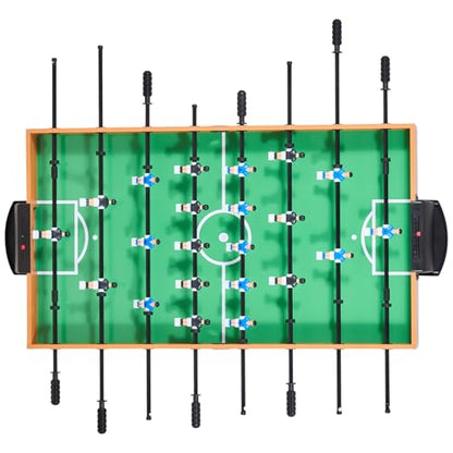 VEVOR Foosball Table, 55 inch / 42 inch Standard Size Foosball Table, Indoor Full Size Football Table for Home, Family, and Game Room, Soccer with Durable Soccer Set - size: 42IN
