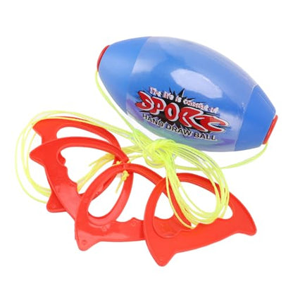 Fun Pull Shuttle Ball Game for Boys and Girls, Improve Coordination and Strength, Great for Family Play (Flat Style) - size: Stile piatto