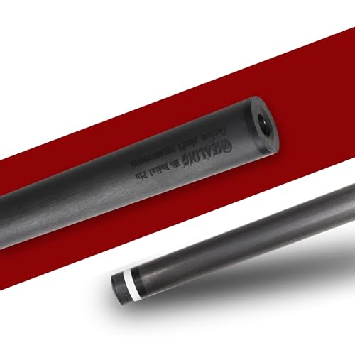 100% Carbon Fiber Shaft, Black Technology Shaft of Pool Cue Front Part for Billiard Play/Break/Snooker Cue Shaft with Foam- 737 mm,745mm,765mm - color: Uniloc(OKHEALING), size: 12.5*21.3*736.6