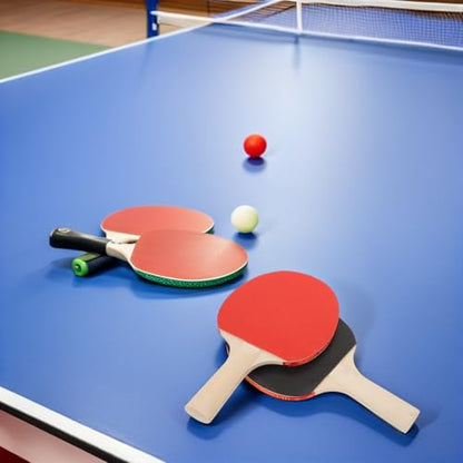 DECHOUS Retractable Table Tennis Net with Clamps Portable Ping Pong Net Sturdy Pu Material Convenient Installation Fits Tables to 5cm Thick