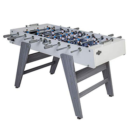 American Legend Manhattan 54” Foosball Table, Modern Design, Chrome Steel Rods, Built‑in Scoring & Soft Grip Handles