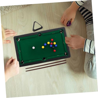 Balacoo Children's Pool Table Mini Billiards Toy Sensory Table for Coordination Motor Skill Development