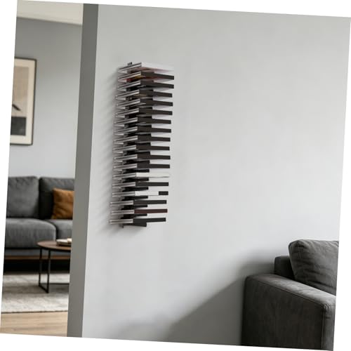 4pcs Video Game Storage Wall Mount - Heavy-Duty Steel Game Case Holder - Media Storage Shelves for Small Spaces Living Rooms Gamer Room