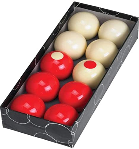 Champion 2-1/8" Regulation Size Bumper Pool Balls 10 Billiard Ball Set