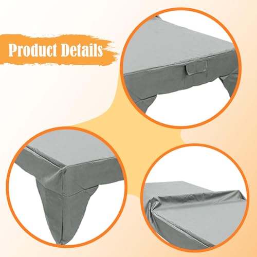 Waterproof, Rainproof Table Tennis Table Cover, Gray - color: Gray