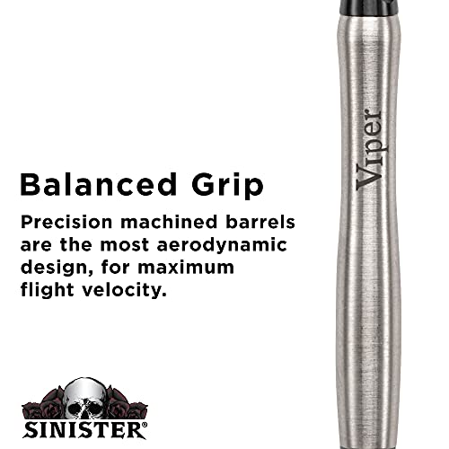 Viper Sinister 95% Tungsten Soft Tip Darts - size: 18 grams, style: Contoured Barrel