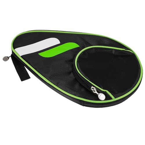Luxshiny Thickened Table Tennis Racket Case Large Capacity Paddle and Balls Storage Bag Shockproof Portable Cover for Indoor Outdoor Use with Stylish Chic Design