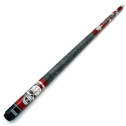 CUESOUL 58 inch 1/2 Maple Pool Cue Stick Kit-Rockin Series - color: G304, size: 21oz