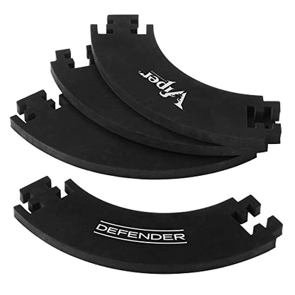 Viper Defender Backboard & Sisal/Bristle Steel Tip Dartboard Bundle - style: Backboard Surround Only (No Dartboard)