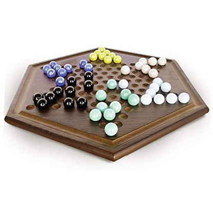 Merchant Ambassador Craftsman Deluxe Chinese Checkers Set