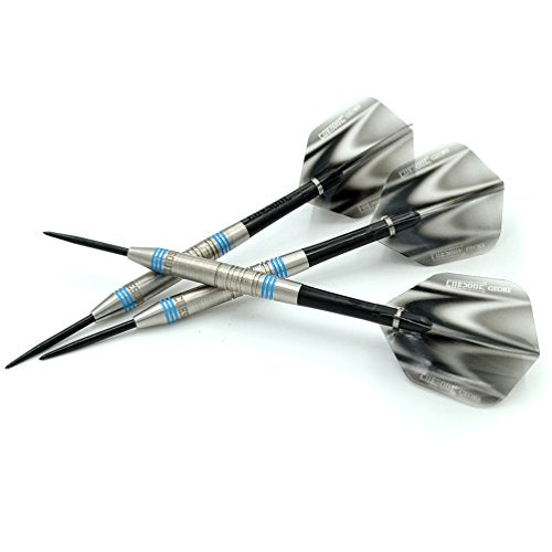 CUESOUL Professional Tungsten Steel Tip Dart Set 85% Tungsten 22g/24g/26g-Glory Series - color: Black Case-N4, size: 22g