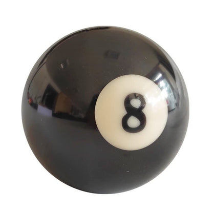 2-1/4" Regulation Size Billiard #8 Pool Ball Replacement Set
