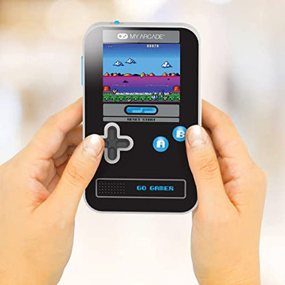 My Arcade Go Gamer Classic-Blue: Preloaded Game Console with 300 Games, 2.5 inch Screen- Fun for The Entire Family - style: Go Gamer Classic-Blue
