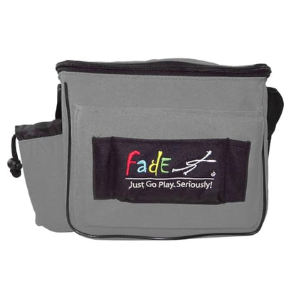 Gotta Go Gotta Throw Fade Lite & Fade Crunch Disc Golf Starter Bags – Lightweight, Durable, & Spacious – Perfect for Beginners, Casual Players, and Glow Rounds - color: Lite | Gray