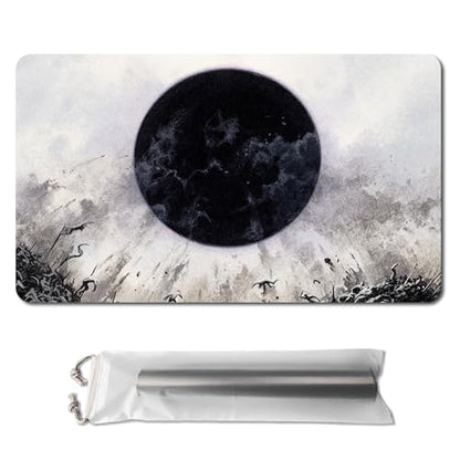 Board Game MTG Playmat Games Size 60X35 cm CCG Compatible for MTG CCG RPG Trading Card Game (Damnation-Xin) - color: Damnation-xin