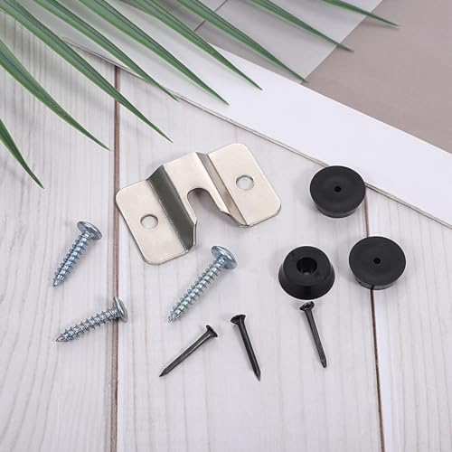 1 Set Dartboard Mounting Bracket, Portable Dartboard Hanging Kit Dartboards Hardware Accessories for Steel Darts Games
