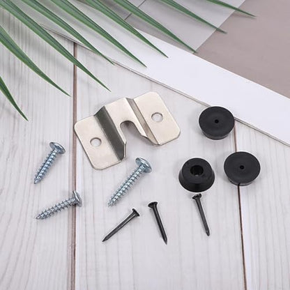 1 Set Dartboard Mounting Bracket, Portable Dartboard Hanging Kit Dartboards Hardware Accessories for Steel Darts Games