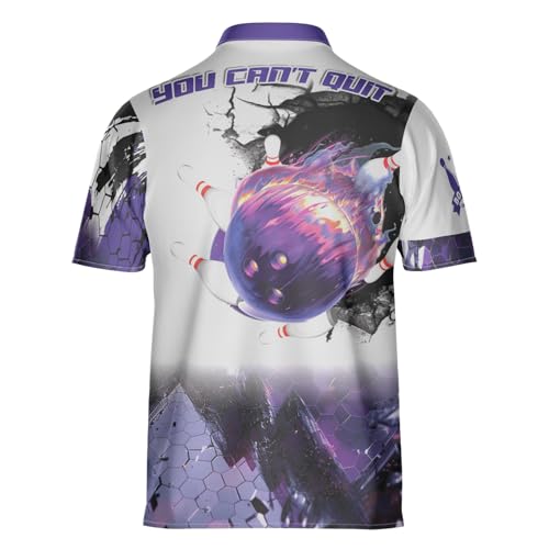 Personalized Custom Jersey for Men, Uniform Shirt for Bowling Team Gift - color: D2