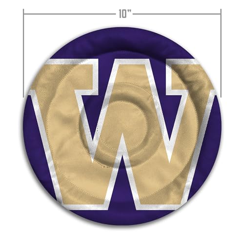 YouTheFan NCAA Washington Huskies Flimzee Bean-Bag Flying Disc - style: Washington Huskies