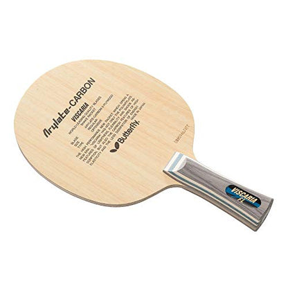 Butterfly Viscaria Pro-Line Ping Pong Racket - Featuring Arylate/Carbon Material & Assembled with Tenergy 05 2.1mm Table Tennis Rubber - ITTF Approved for Tournament Play