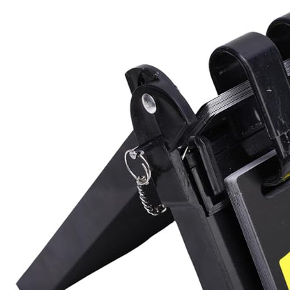 Dioche 4 Digit Flip Scoreboard Portable Tabletop Score Keeper for Table Tennis, Badminton & Sports Cardboard Tally with Secure Compact Folding Design