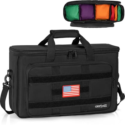 Cornhole Bag Carrying Case Holds Regulation Sized Professional Cornhole Bags - size: Holds 32 cornhole bags