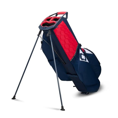 OGIO Golf Fuse 4 Stand Bag (Red/White/Blue) - color: Red/White/Blue (2025)