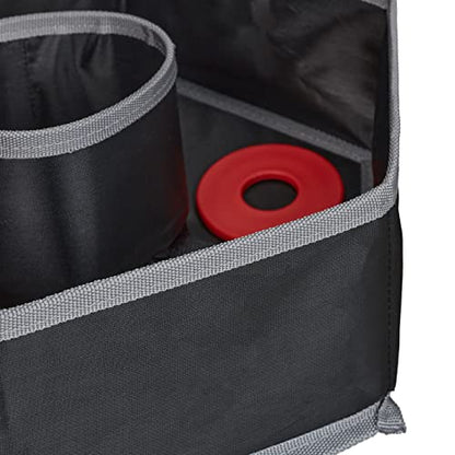 Relaxdays Throw Game, Washer Toss, 6 Discs, 2 Targets, Children & Adults, Garden and Beach Toy, Multicoloured