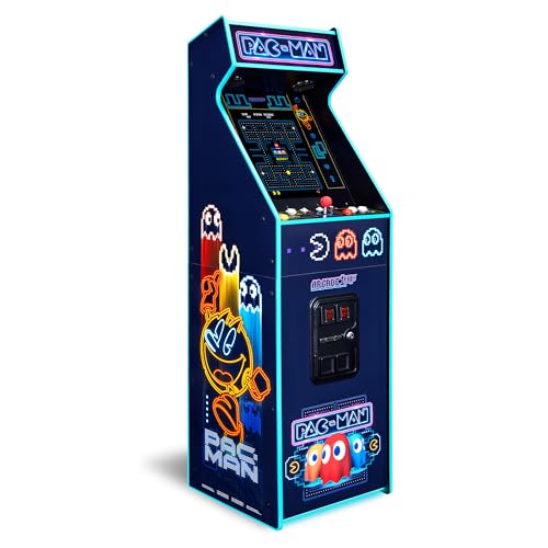 Arcade1Up PAC-Man Deluxe at Home Arcade Machine Neon Edition