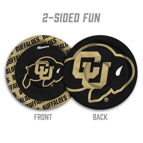 YouTheFan NCAA Colorado Buffaloes Flimzee Bean-Bag Flying Disc - style: Colorado Buffaloes
