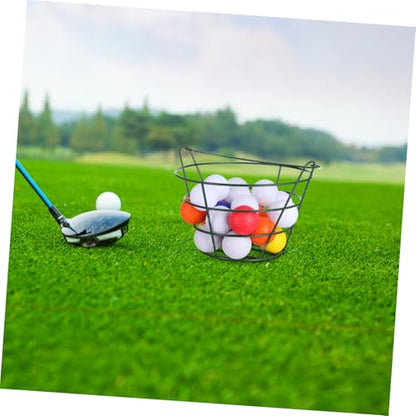 Golf Carry Bag Storage Box Efficient Metal Basket for and Organization Holds up to Lightweight and Portable Organizer