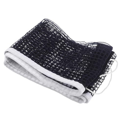 Portable Table Tennis Net Lightweight Polyester-Cotton Mesh Replacement Net for Indoor and Outdoor Training Quick Setup Dense Weave for Enhanced Play