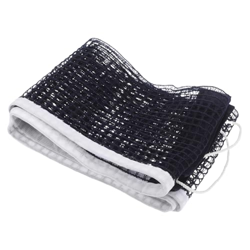 Portable Table Tennis Net Lightweight Polyester-Cotton Mesh Replacement Net for Indoor and Outdoor Training Quick Setup Dense Weave for Enhanced Play